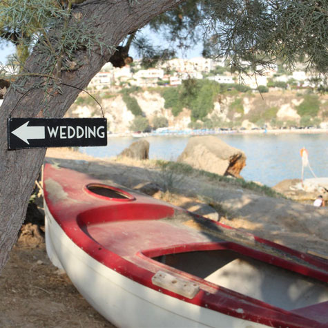 Beach Wedding in Almyrida